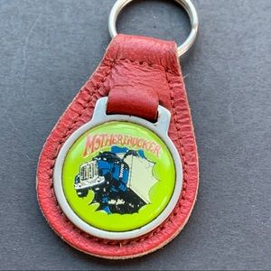 MOTHER TRUCKER🎄Vintage Keychain OR Ornament
